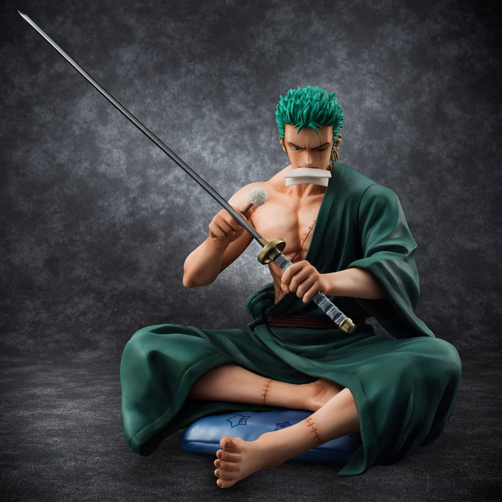 One Piece - Figurine Roronoa Zoro - Portrait of Pirates S.O.C - MegaHouse