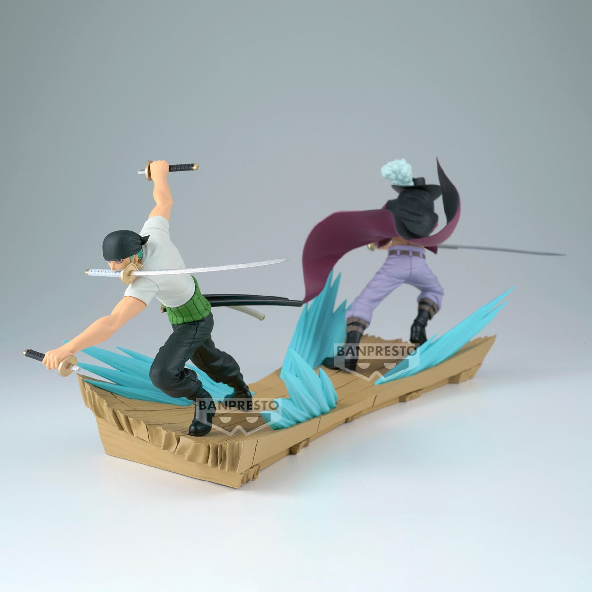 ONE PIECE - Figurine Roronoa Zoro vs Dracule Mihawk - Senkozekkei