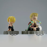 One Piece - Figurine Sanji & Zeff - World Collectable Figure Log Stories