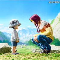 One Piece - Figurine - Trafalgar Law & Corazon - The Unbreakable Law - Masterlise