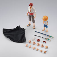 One Piece - Pack 2 figurines Shanks & Monkey D. Luffy - Childhood Ver. - SH Figuarts