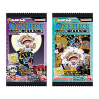 One Piece - Gaufrette + Sticker à collectionner - Large Pirate Seal Wafer Log.6