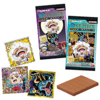 One Piece - Gaufrette + Sticker à collectionner - Large Pirate Seal Wafer Log.6