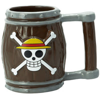 One Piece - Mug 3D - Tonneau Luffy Skull