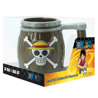 One Piece - Mug 3D - Tonneau Luffy Skull