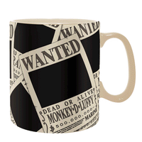 One Piece - Mug Magique - Mugiwara Wanted