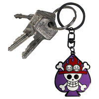 One Piece - Porte-clés Métal - Ace Skull