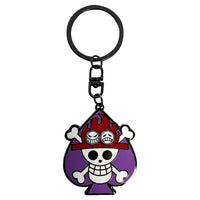 One Piece - Porte-clés Métal - Ace Skull