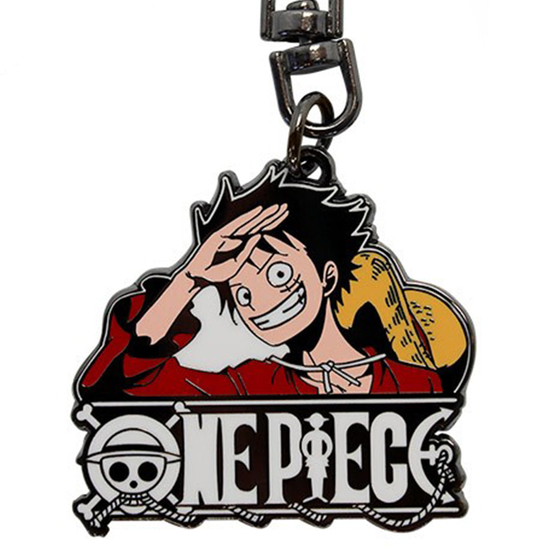 One Piece - Porte-clés Métal - Monkey D. Luffy Shin Sekaï