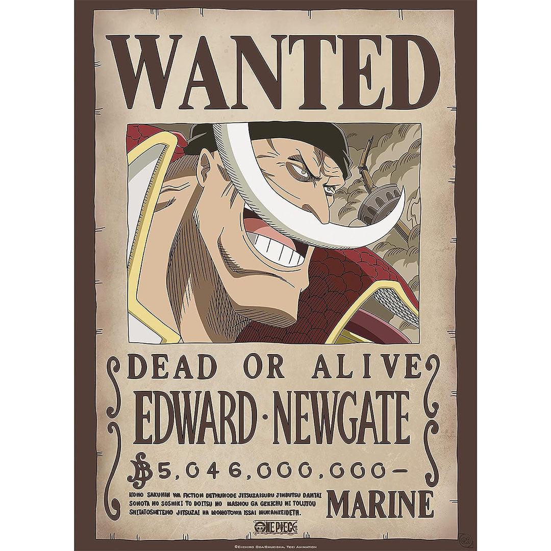 ONE PIECE - Poster Wanted Barbe Blanche