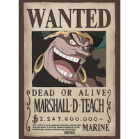 One Piece - Poster - Wanted Barbe Noire