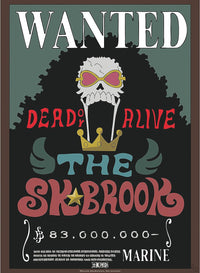 One Piece - Poster - Wanted Brook