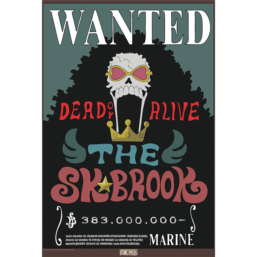 One Piece - Poster - Wanted Brook (Wano)