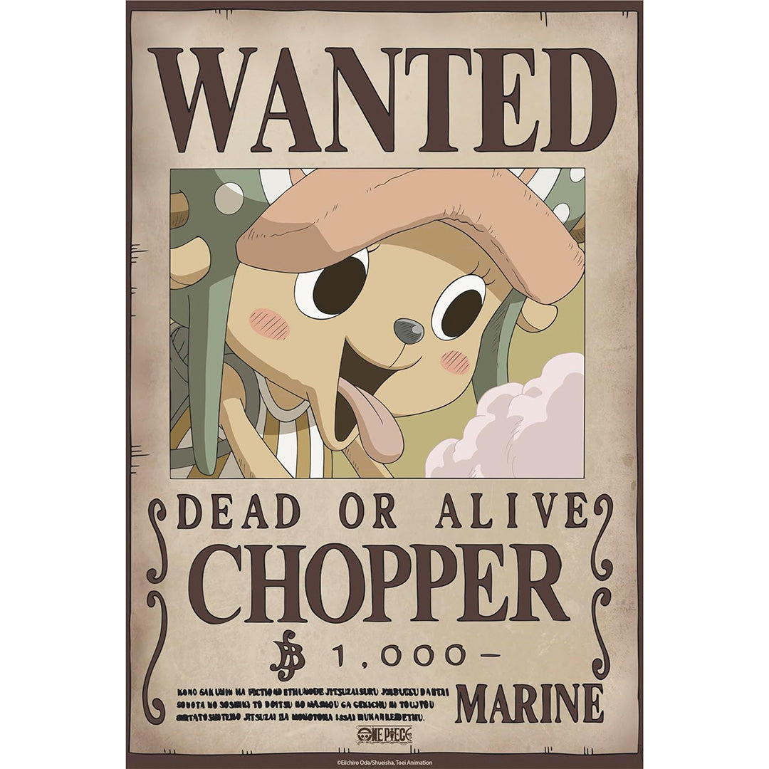 ONE PIECE - Poster Wanted Chopper (Wano)