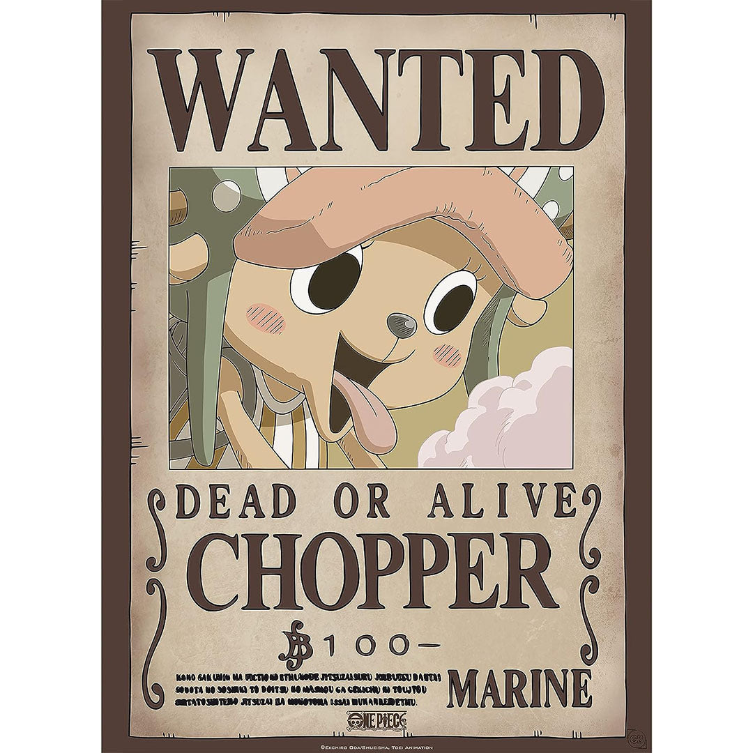 ONE PIECE - Poster - Wanted Chopper