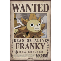 One Piece - Poster - Wanted Franky (Wano)