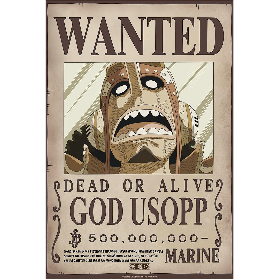 One Piece - Poster - Wanted Usopp (Wano)