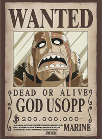 One Piece - Poster - Wanted God Usopp