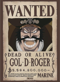 One Piece - Poster - Wanted Gol D. Roger