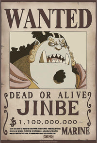 One Piece - Poster - Wanted Jinbe (Wano)