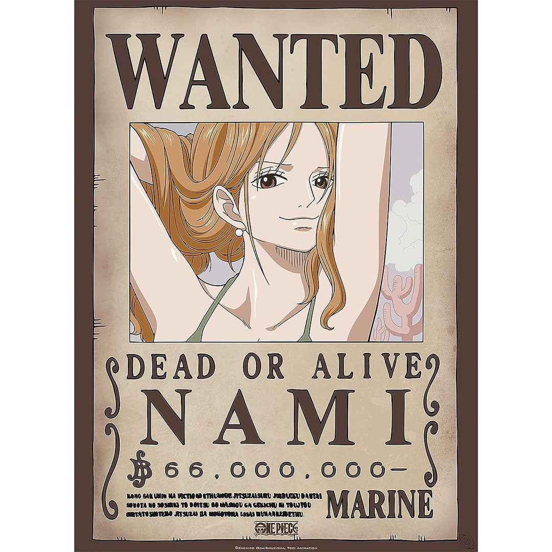 ONE PIECE - Poster - Wanted Nami