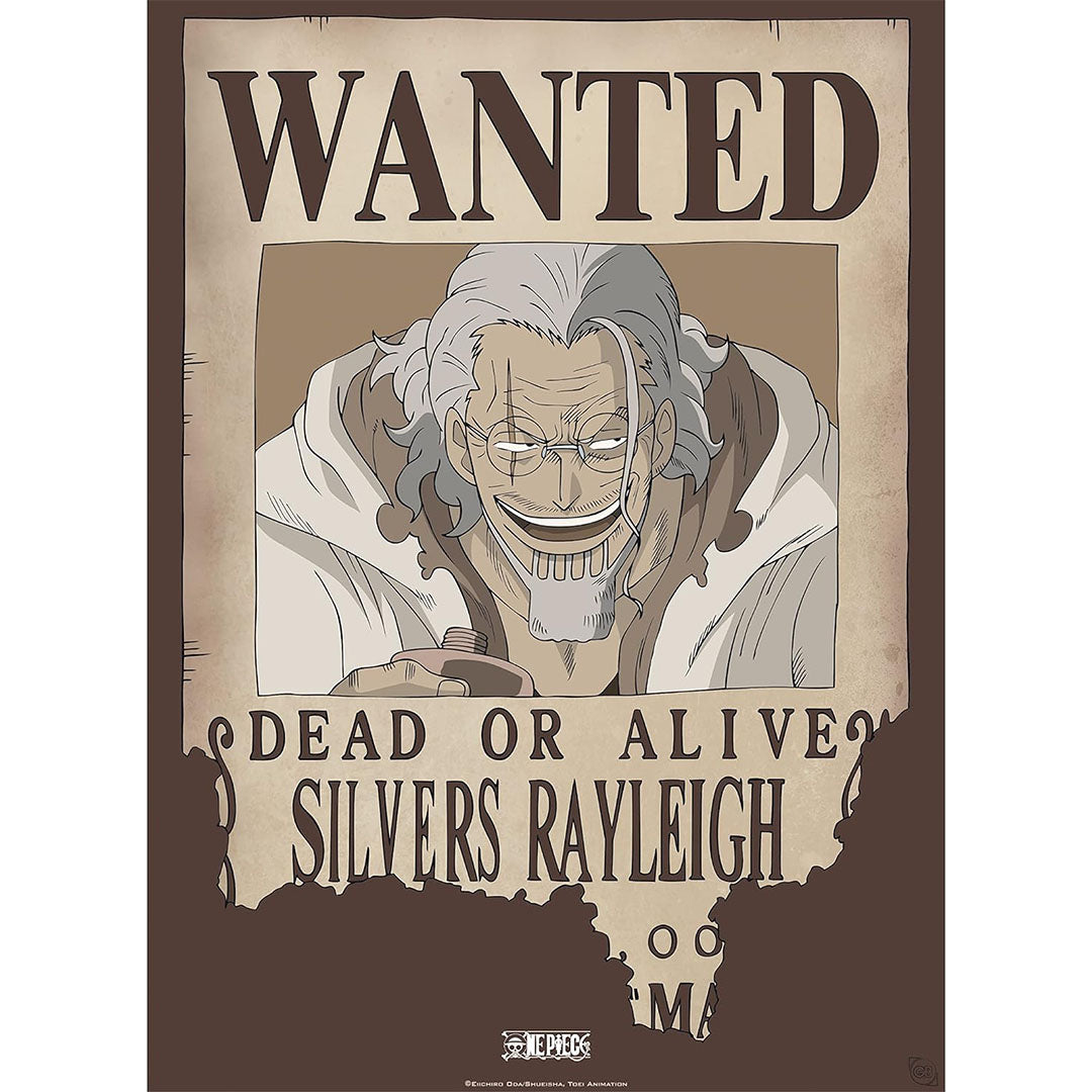 ONE PIECE - Poster - Wanted Rayleigh