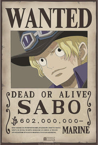 One Piece - Poster - Wanted Sabo