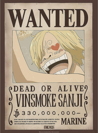 One Piece - Poster - Wanted Sanji