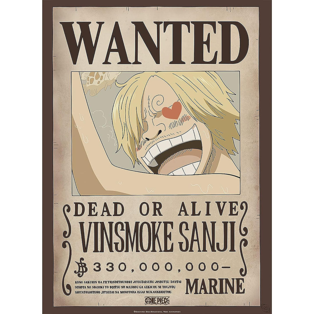 ONE PIECE - Poster - Wanted Sanji