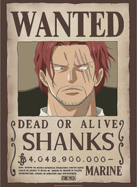 One Piece - Poster - Wanted Shanks