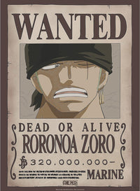 One Piece - Poster - Wanted Zoro