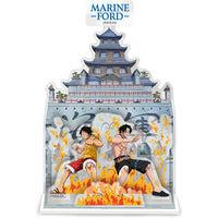 One Piece - Stand Acrylique Diorama - Marineford