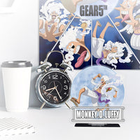 One Piece - Stand Acrylique Luffy Gear 5 - Le Guerrier de la Libération