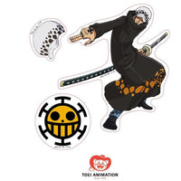 One Piece - Stickers - Luffy & Law