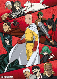 One Punch Man - Poster - Rassemblement des héros