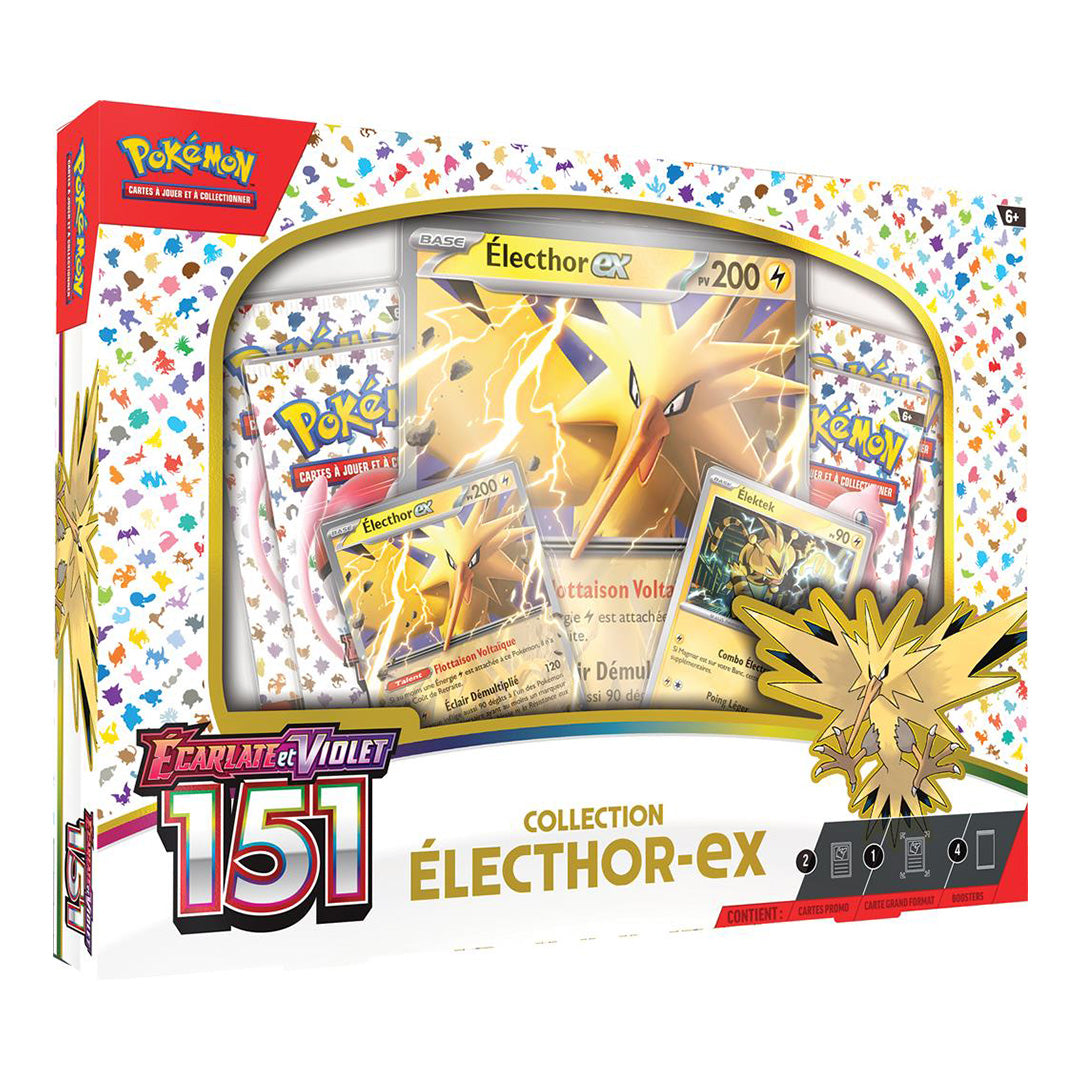 Cartes Pokémon - Écarlate & Violet - EV3.5 - Coffret Électhor-EX - Pokémon 151