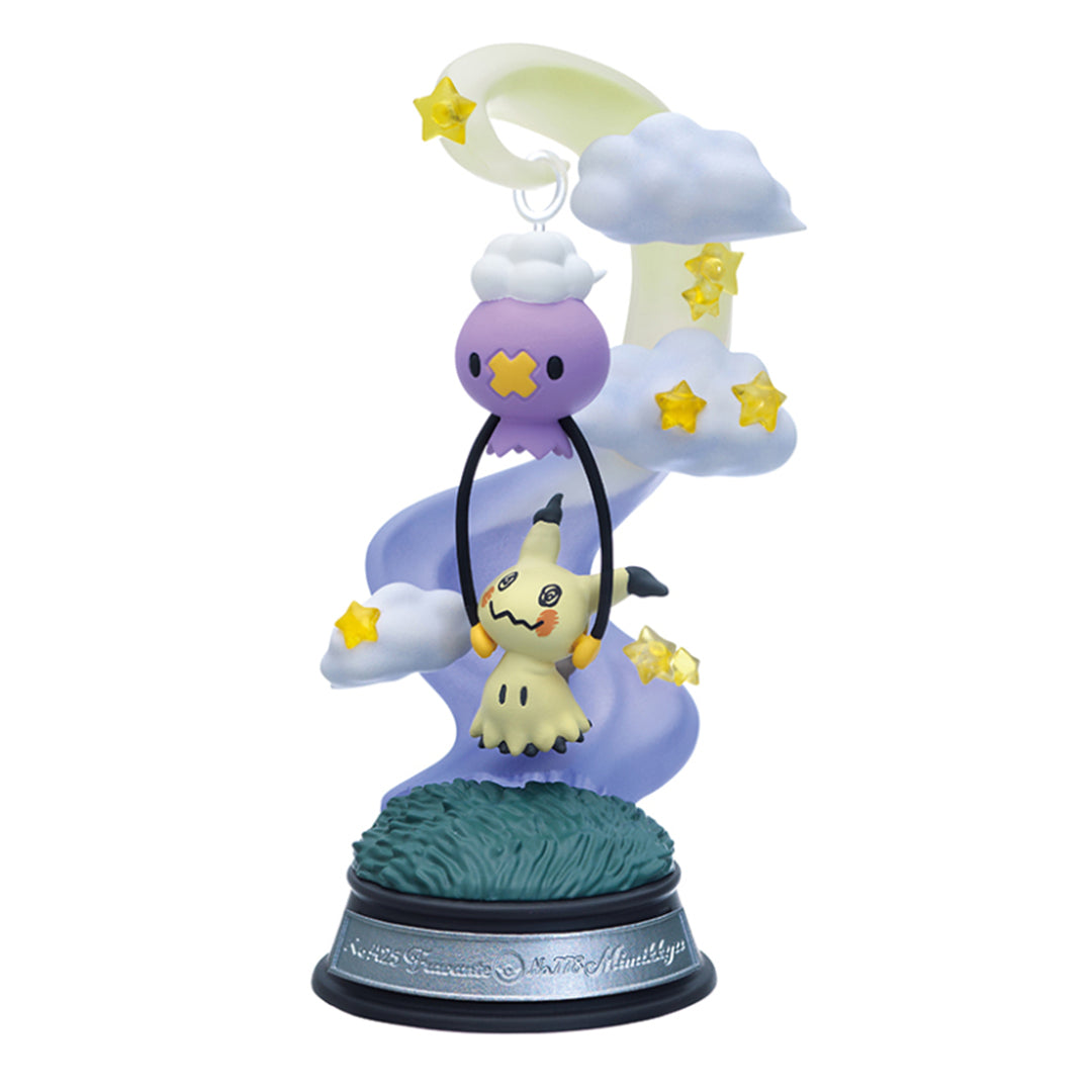 Pokémon - Figurine Baudrive & Mimiqui - Swing Vignette Collection 5 - RE-MENT