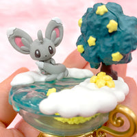 Pokémon - Figurine - Chinchidou - Starrium Dreamy Moonlit Night - Re-Ment