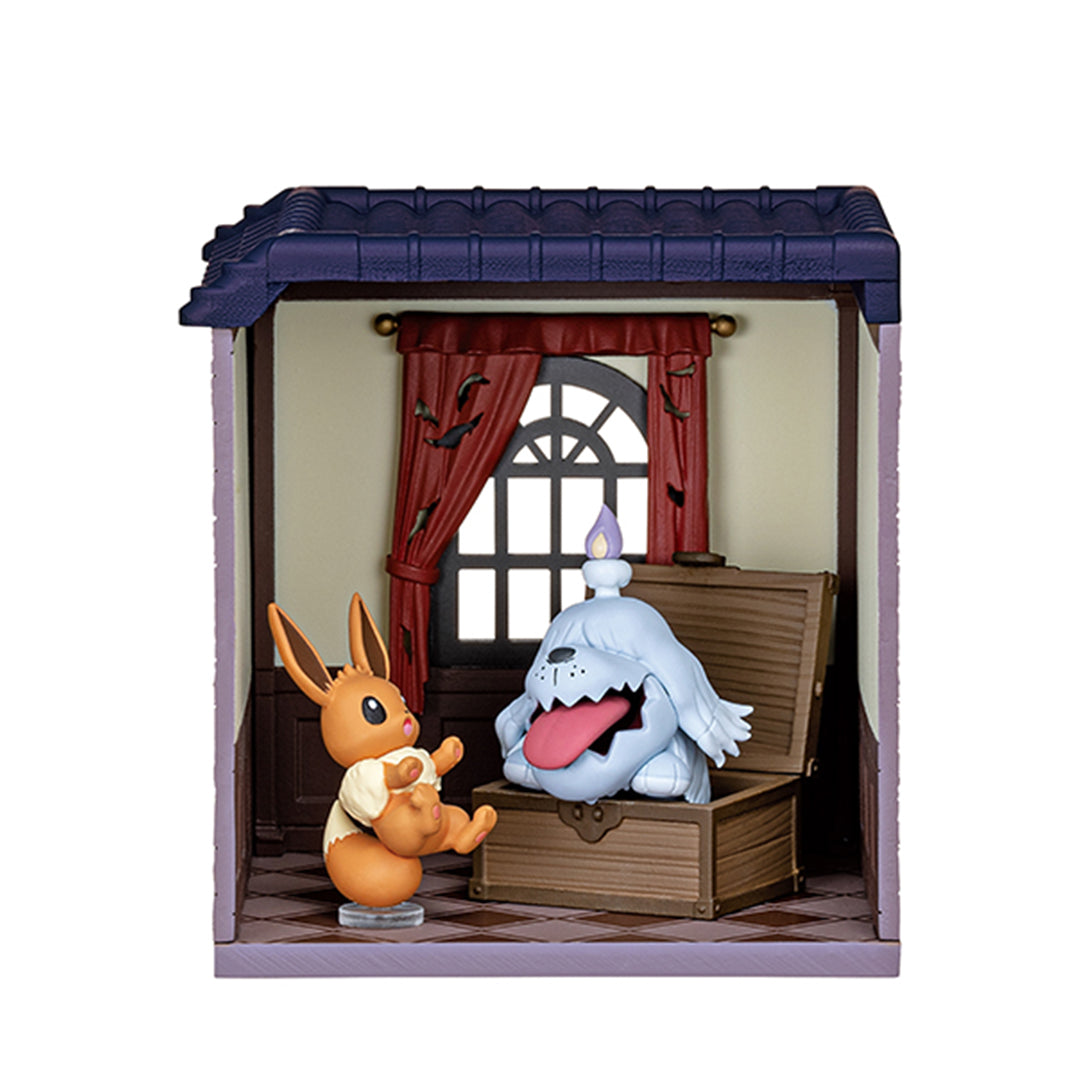 Pokémon - Figurine Évoli & Toutombe - Midnight Mansion Collection Vol.2