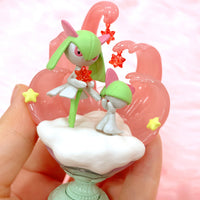 Pokémon - Figurine - Kirlia & Tarsal - Starrium Dreamy Moonlit Night - Re-Ment