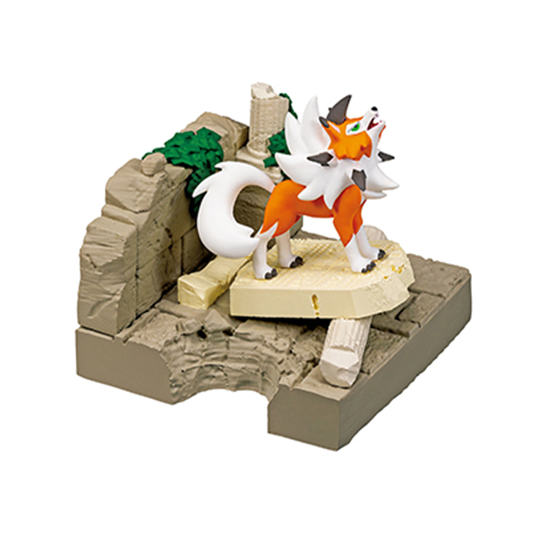 Pokémon - Figurine Lougaroc - Old Castle Ruins - RE-MENT