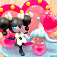 Pokémon - Figurine - Mesmérella & Bibichut - Neon Party
