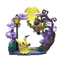 Pokémon - Figurine - Mimiqui & Brocélôme - Circular Diorama Collection Vol.2