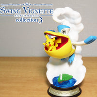 Pokémon - Figurine - Pikachu & Bekipan - Swing Vignette Collection 3 - Re-Ment