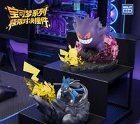 Pokémon - Figurine - Pikachu & Ectoplasma - Ultimate Showdown