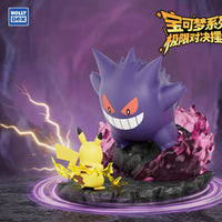 Pokémon - Figurine - Pikachu & Ectoplasma - Ultimate Showdown