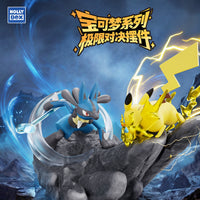 Pokémon - Figurine - Pikachu & Lucario - Ultimate Showdown