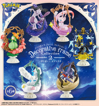 Pokémon - Figurine - Pikachu & Luxray - Decorative Frame Collection 2 - Re-Ment