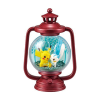 Pokémon - Figurine - Pikachu & Pachirisu - Lantern Diorama - Re-Ment