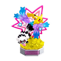 Pokémon - Figurine - Pikachu & Zigzaton de Galar - Neon Party